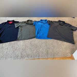 Lot of 4 XXL Lands End Men's Polos. Great condition. $6 for all 4.